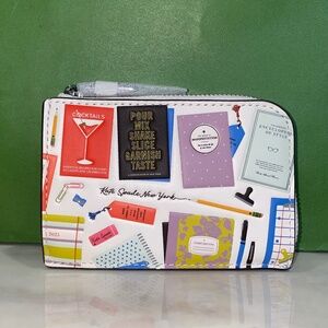 Kate Spade match box Mini Zip Card Case